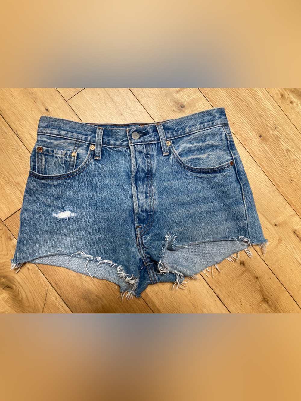 Levis 501 denim shorts 28
